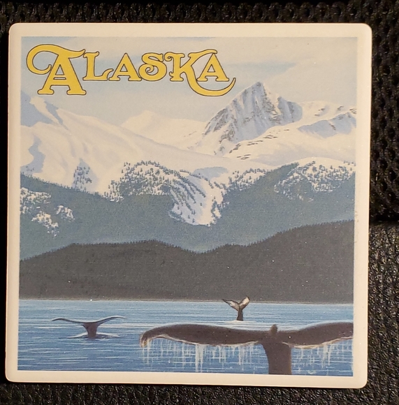 Alaska ceramic coasters - Picture 3 of 5